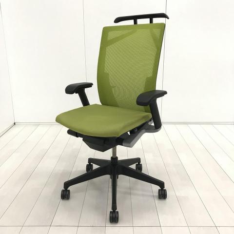 【中古】ヴェントチェア KE-867JBHT1Q6 イトーキ（ITOKI） 肘付ハイバックチェア
