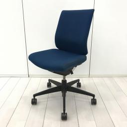 【オフィスの王道！】【納得の座り心地！魔法のように売れ続けている定番のオフィスチェア！】■コクヨ（KOKUYO）　ウィザード2（wizard）チェア　ローバック　■ブルー　ホワイトシェル【弊社使用欄：A01046866】