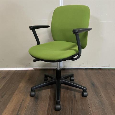 【中古】エニーザ AF2-10BS ウチダ（UCHIDA) 肘付ローバックチェア