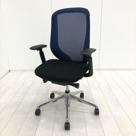 【中古】シルフィーメッシュ C635KG 8192 オカムラ（okamura） 肘付ハイバックチェア