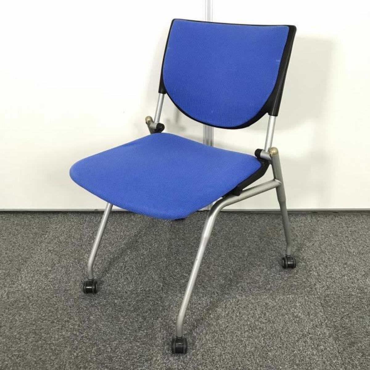 中古】プロスタック 8140FZ オカムラ/okamura ネスティングチェア 