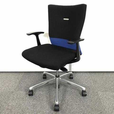 【中古】フィーゴチェア CJ43BR-FAM4 オカムラ（okamura） 肘付ミドルバックチェア