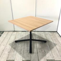 ブラックフレーム　W900　コクヨ ビエナ 角テーブル　キャスターロック付き　フラップタイプ