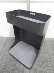 【実は使い勝手イイんです！はたらくを支える新しいカタチ！使い方は自由自在！】■オカムラ　ライブスワゴン　ブラック　ハイタイプ　マルチワゴン　オープンワゴン（Lives Wagon）【デスクサイドキャビネット】【ABW】