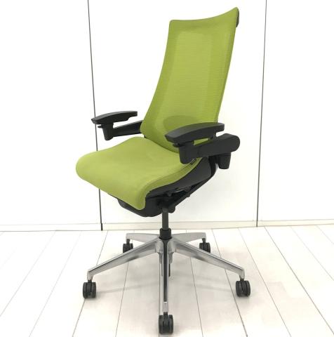 【中古】アクト メッシュ 樹脂 KG-457JB-ZTQ6 イトーキ（ITOKI） 肘付ハイバックチェア