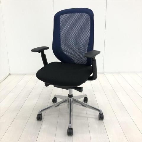 【中古】シルフィーメッシュ C635KG 8192 オカムラ（okamura） 肘付ハイバックチェア
