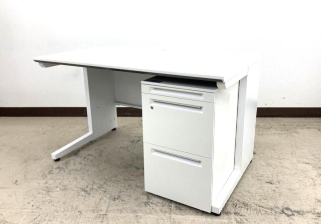 【中古】iSシリーズ SDP-ISN12FSAW コクヨ（KOKUYO） 片袖机