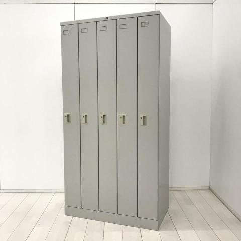 【中古】NF型  ウチダ（UCHIDA) 5人用更衣ロッカー