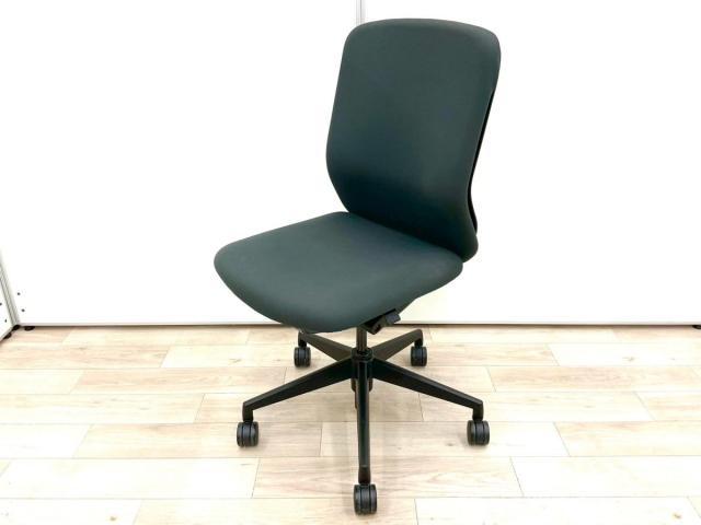 【中古】クレネ KRA-00C ウチダ（UCHIDA) 肘無ハイバックチェア