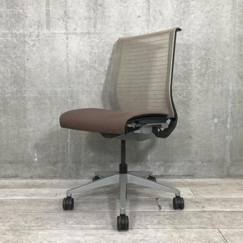 【中古】シンクチェア（旧モデル）  Steelcase（スチールケース） 肘無ハイバックチェア