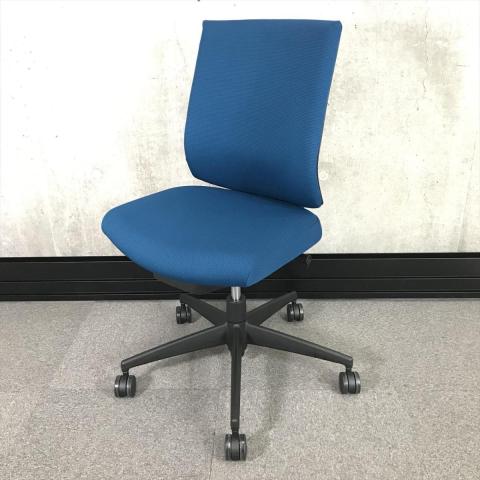 【中古】ウィザード4 C06S-12C-BK1 コクヨ（KOKUYO） 肘無ハイバックチェア