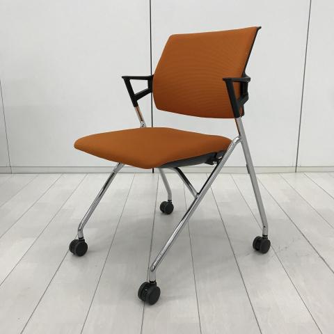 【中古】ピエガ CK-M720E6GXY4-W コクヨ（KOKUYO） ネスティングチェア