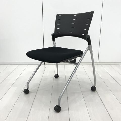 【中古】マノスチェア KLC-310GB-T1T1 イトーキ（ITOKI） ネスティングチェア