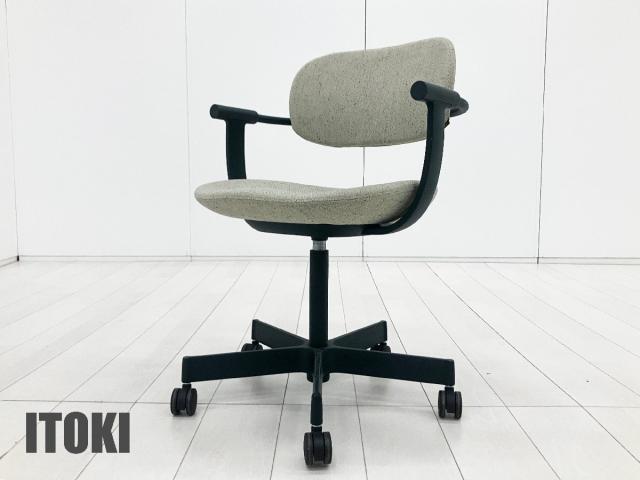 【中古】バーテブラチェア  イトーキ（ITOKI） ミーティングチェア