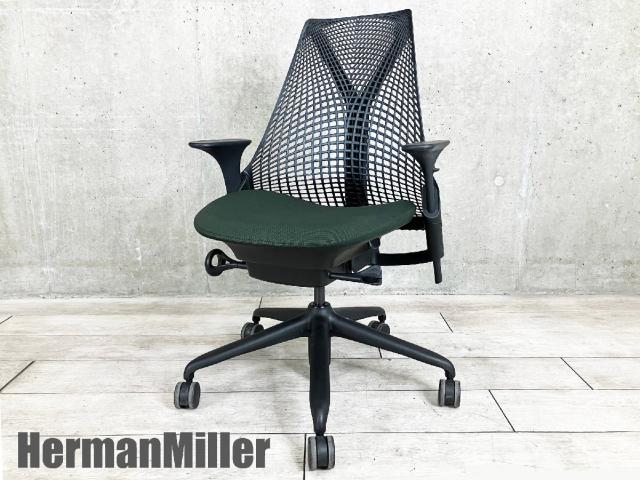 【中古】セイル 前傾機能有  Herman Miller（ハーマンミラー） 肘付ハイバックチェア