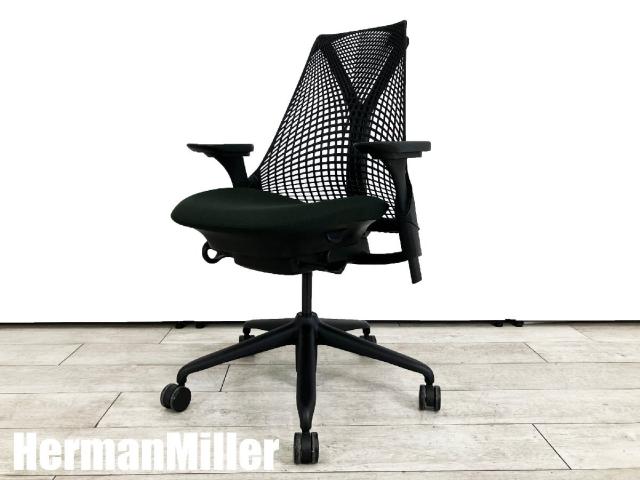 HermanMiller/ハーマンミラー　セイルチェア　フルアジャスタブル仕様　ノワール　ASIYA23AA-0467
