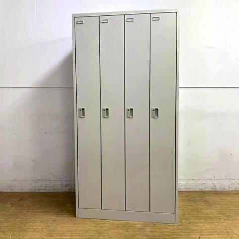 【中古】FZタイプ  オカムラ（okamura） 4人用更衣ロッカー