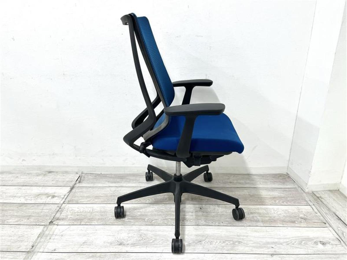 中古】デュオラ メッシュ コクヨ/KOKUYO 肘付ハイバックチェア 582076 