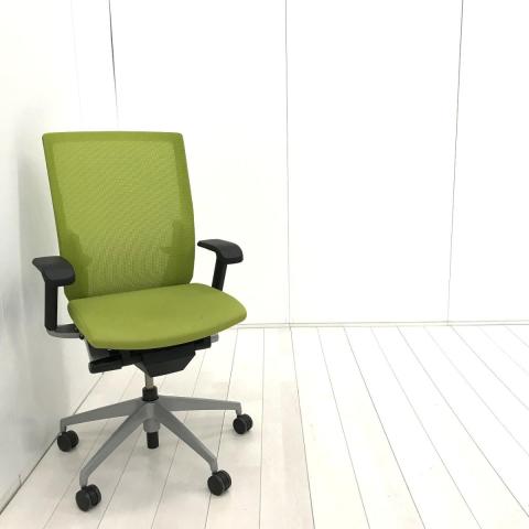 【中古】ヴェントチェア KE867JB1-Z5Q6 イトーキ（ITOKI） 肘付ハイバックチェア