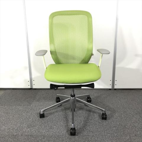 【中古】シルフィーメッシュ C645BW-FMP5 オカムラ（okamura） 肘付ハイバックチェア