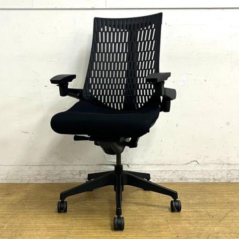 【中古】アクト メッシュ 樹脂 KG-447PS-T1T1T1 イトーキ（ITOKI） 肘付ハイバックチェア