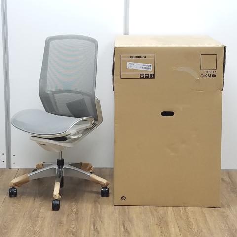 【新古】フィノラ ポリッシュ C735CW F1E3 オカムラ（okamura） 肘無ハイバックチェア