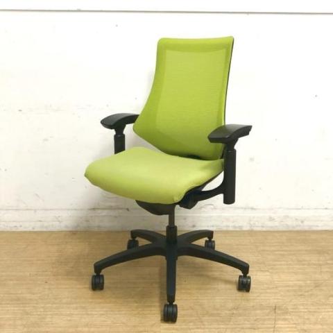 【中古】エフメッシュ  イトーキ（ITOKI） 肘付ハイバックチェア