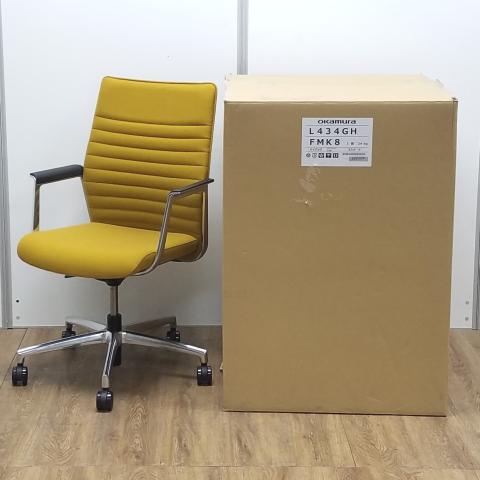 【新古】その他シリーズ L434JH-P794 オカムラ（okamura） 肘付ハイバックチェア