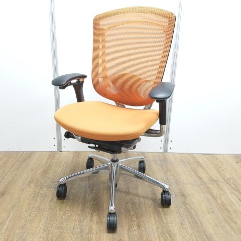 【中古】コンテッサチェア CM32AB-FBF8 オカムラ（okamura） 肘付ハイバックチェア