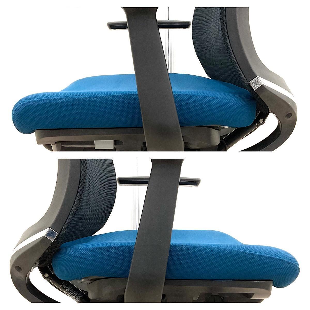 中古】ベゼル 樹脂脚 コクヨ/KOKUYO 肘付ハイバックチェア 582158 
