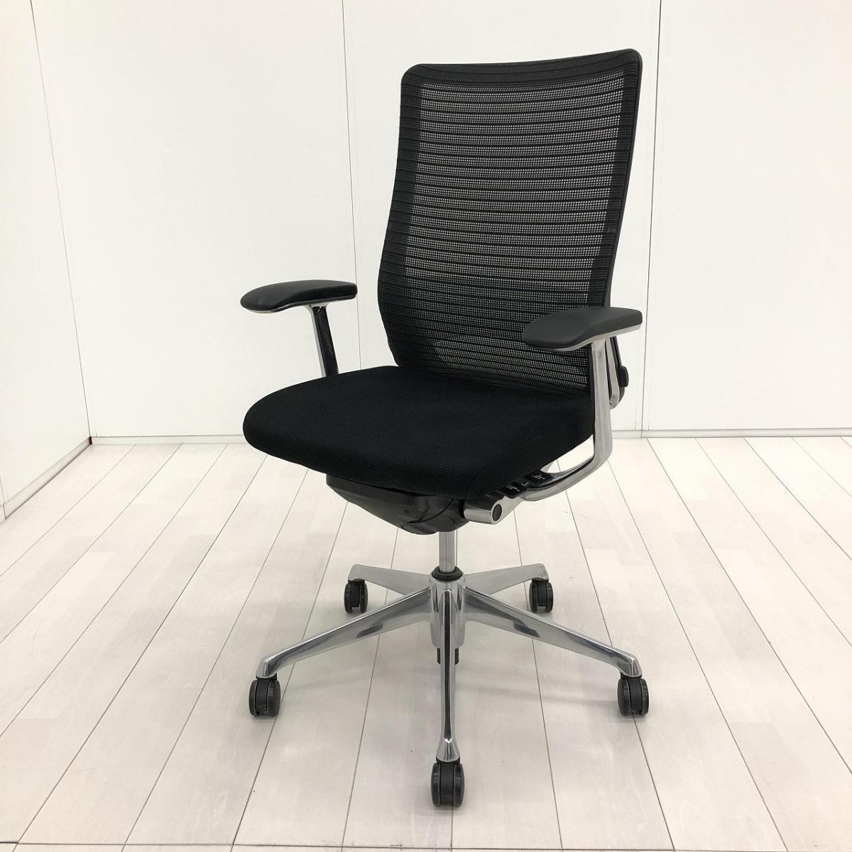 ■オカムラ（okamura） ■コーラルチェア　■ハイバック　■固定肘付き　■色：ブラック　メッシュ背面　座面クッションタイプ　■オススメ/大人気/定番商品【弊社使用欄：A01062311】【SN】
                        コーラルチェア
                                    中古
            