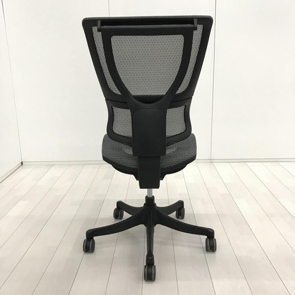 中古】スマート Ergohuman/エルゴヒューマン 肘無ハイバックチェア 