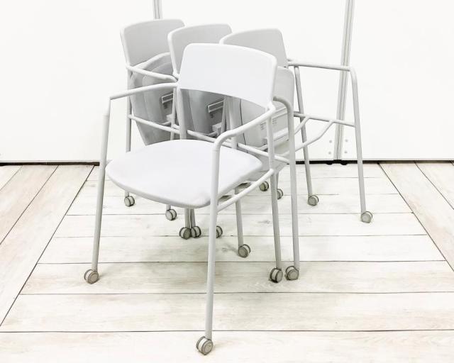 【中古】エニー K01-Z211CU2 コクヨ（KOKUYO） ネスティングチェア