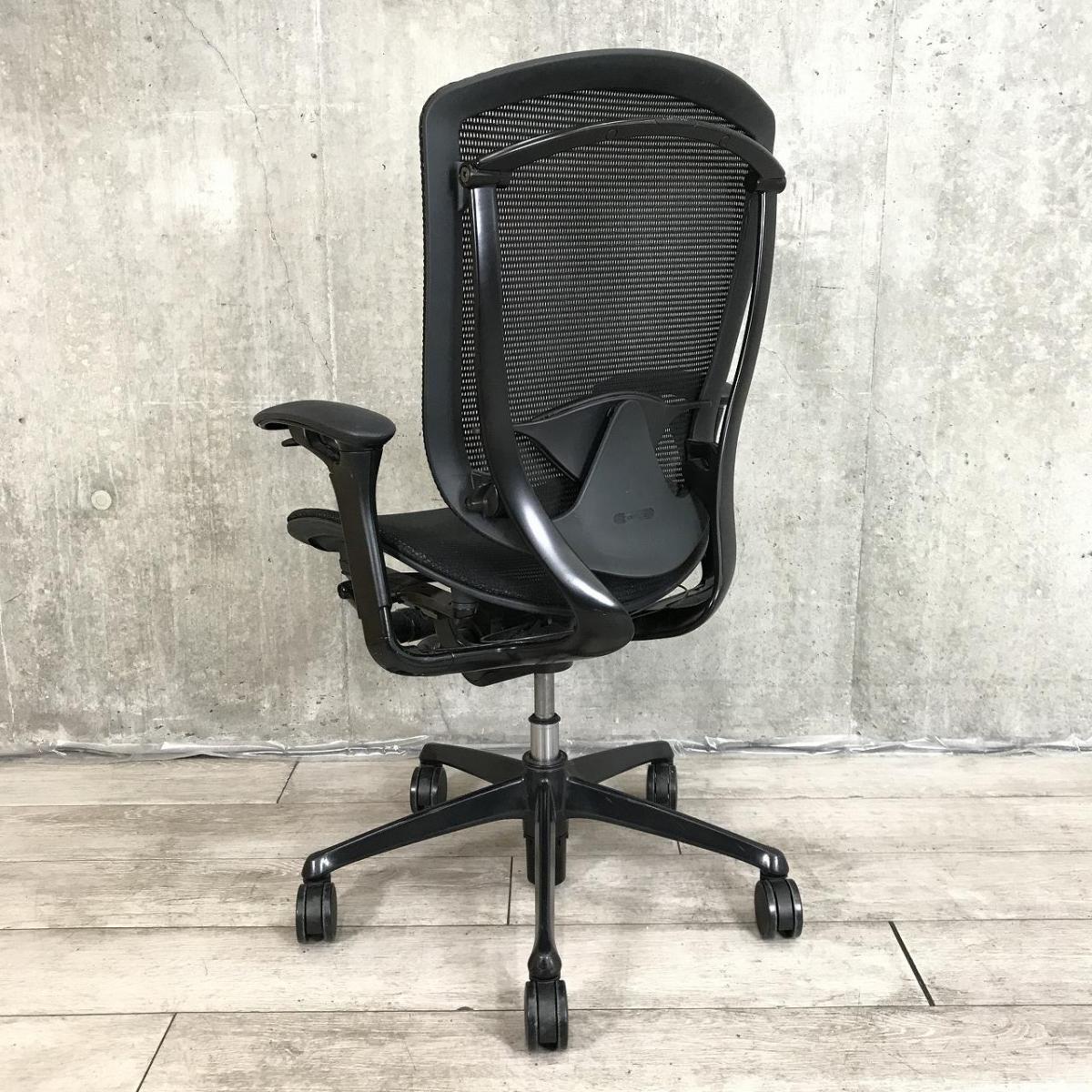 中古】コンテッサチェア オカムラ/okamura 肘付ハイバックチェア 中古】コンテッサチェア オカムラ/okamura 肘付ハイバックチェア
