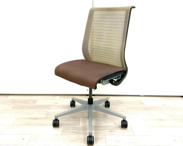 【中古】シンクチェア（旧モデル）  Steelcase（スチールケース） 肘無ハイバックチェア