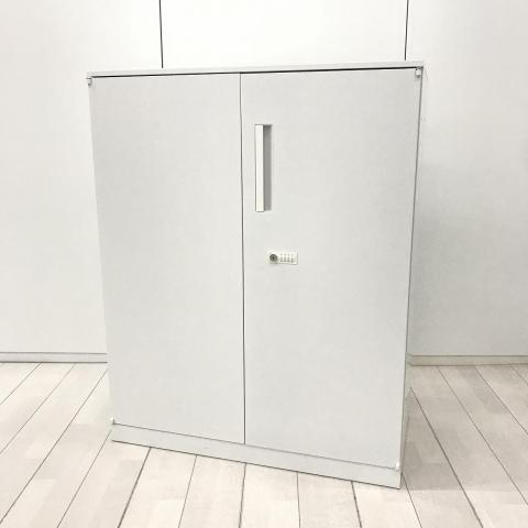 【中古】HSシリーズ 5-820-5312 ウチダ（UCHIDA) ローキャビネット／両開き