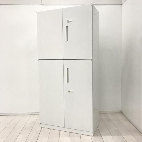 【中古】HSシリーズ  ウチダ（UCHIDA) ハイキャビネット／両開き＋両開き