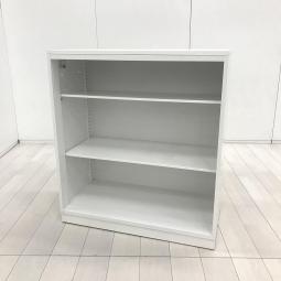 【在庫入替セール品！（本在庫限定価格）】【見える化とコスパにフォーカスしたオープン書庫！人気シリーズのローキャビネット！】コクヨ（KOKUYO）製　エディア（EDIA）　オープン書庫　ローキャビネット　■ホワイト　■W900×D450×H990【弊社使用欄：A01038432】【HU】