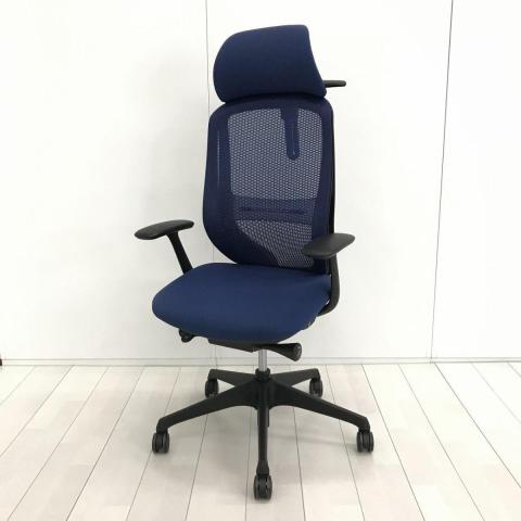 【中古】シルフィーメッシュ C64BXS　FMP3 オカムラ（okamura） 肘付ハイバックチェア