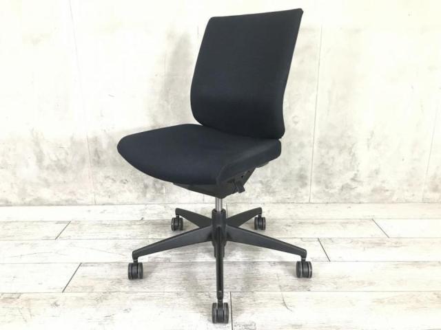 【中古】ウィザード2  コクヨ（KOKUYO） 肘無ローバックチェア