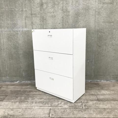 【中古】シンライン HFS-108AD1-W9 イトーキ（ITOKI） ローキャビネット／ラテラル