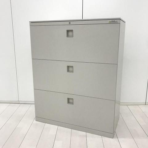 【中古】レクトライン 4BG3ZC Z13 オカムラ（okamura） ローキャビネット／ラテラル