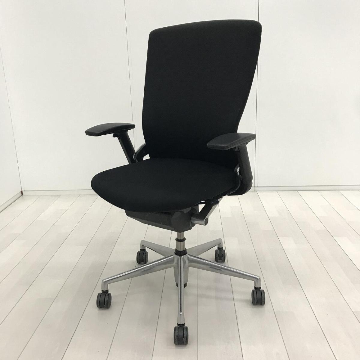 中古】パルスチェア PA2-300D ウチダ/UCHIDA 肘付ハイバックチェア 