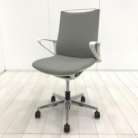 【中古】モード CA25BW　FSG3 オカムラ（okamura） 肘付ミドルバックチェア