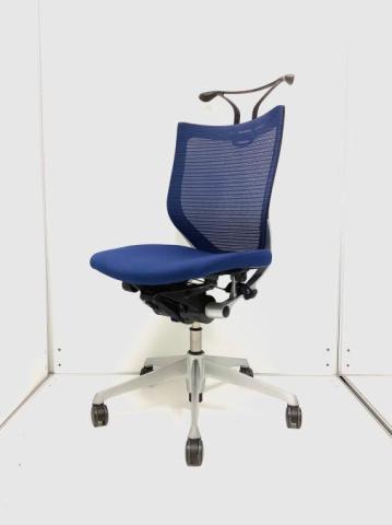 【中古】バロンチェア  オカムラ（okamura） 肘無ローバックチェア