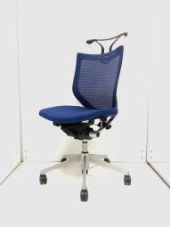 硬めの座面が大人気！国産メッシュチェアの代表格！！ワンランク上の高級チェア！
■オカムラ/バロンチェア（Baron）/ミディアムブルー