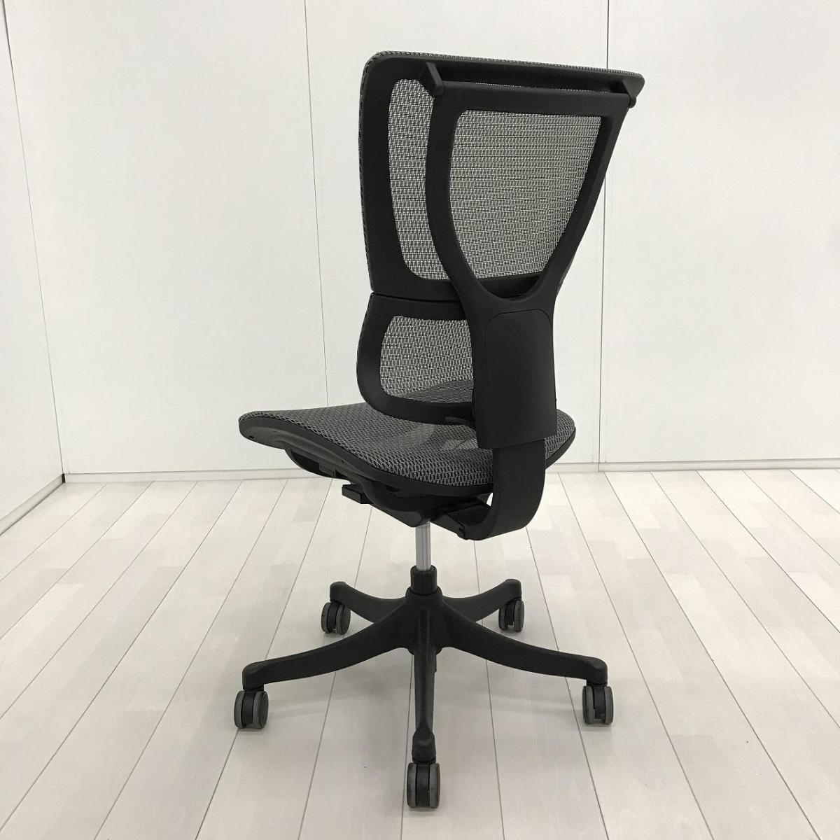 中古】スマート Ergohuman/エルゴヒューマン 肘無ハイバックチェア 