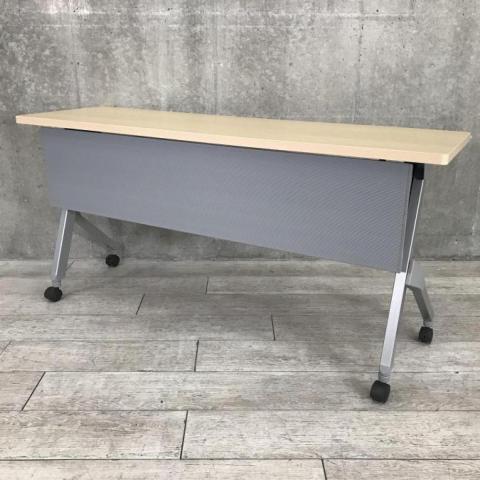 【中古】フラプター 81F1AC MK37 オカムラ（okamura） スタックテーブル(長机/折りたたみ/会議用)