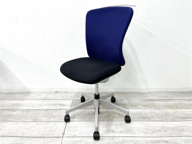 【中古】Valche  イナバ（INABA) 肘無ハイバックチェア