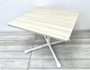 【定価約11万円】【人気なナチュラルカラーの角テーブル入荷！】■オカムラ/アクティアフェローシリーズ　■角テーブル　■ナチュラル【S】